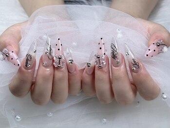 サリーネイルラボ(Sully Nail Lab)/クリアピンクネイル