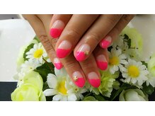 プルミエ ネイル(Premier Nail)/サマーネイル☆斜めフレンチ