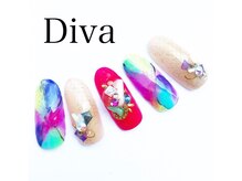 ネイルサロンディーバ 塚口店(Diva)/カラフルネイル