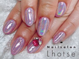 ピンク×ユニコーンネイル☆