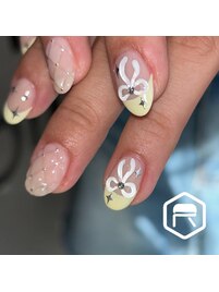 フレンチ×リボン