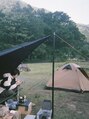 ネイルドットスタジオ 堺筋本町(NAIL DOT STUDIO)&nbsp;キャンプ大好きです☆ここは白川郷のキャンプ場です♪