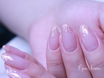 オープンセサミ 練馬/ワンカラー＋ラメグラデ