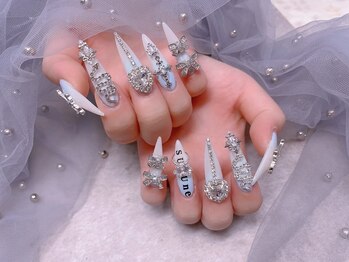 スノーネイルサロン 新宿店(Snow nail salon)/パーツネイル