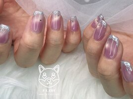 空ネイル/夕焼け/マグネット