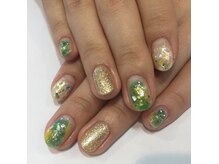 アース ネイルアイラッシュ 前橋店(EARTH Nail&Eyelash)/ニュアンスネイル☆￥8000