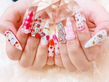 ビューティーアップ 池袋(Beauty Up)/春のさくらんぼネイル♪