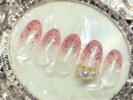 ラメグラデーション