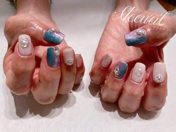 アクイユ 銀座店(ACCUEIL)/ニュアンスネイル