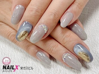 ネイリックス 栄ガスビル(NAILX)/定額アート☆4本付き　￥7590