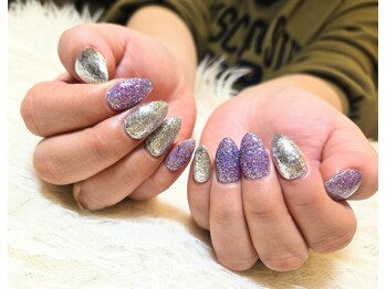 ラメワンカラー