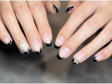 リバティミューズ 福島矢野目店(Liberty Muse)/黒フレンチ(kotoko)