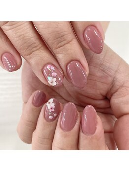 エンリリー(enlily)/桜ネイル