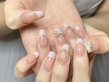 ウサギネイル 新大久保店(usagi nail)/フレンチネイル