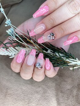 ナカネイル(Nakanail)/長さだしジェルネイル