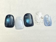 アイネイルズ 恵比寿店(I nails)/うるマグ手描きフラワー10480円