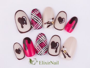 エリクサーネイル 神田(Elixir Nail)/やり放題/クーポン使用
