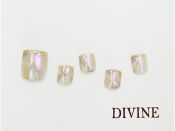 ディバイン ネイルズ(DIVINE NAILS)/フットジェルアートやり放題