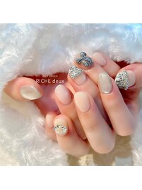 冬ツイードネイル！