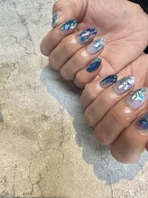 ネイルサロンファストネイルプラス 新宿店(FAST NAIL PLUS)/梅雨ネイル2023【シェル】