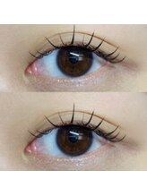 エメル アイラッシュ(emelu eyelash)/マツエク/フラットラッシュ/眉毛