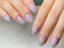 ラヴィネイル(La Vie Nail)/大人可愛い/シンプル/パープル