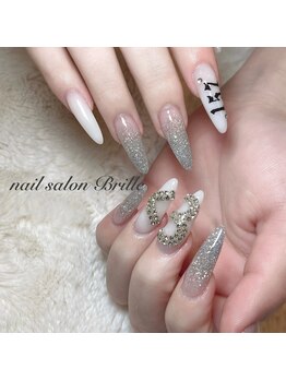 エスフィーネイルサロン ブリーユ(Esfy nailsalon Brille)/ハートチェーンネイル