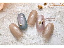 バブル シュガー バイ ネイルクローネ(bublle sugar by.nail crone)/夜空ネイル