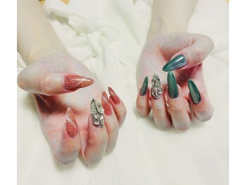 thea nail【テアネイル】【7月中旬頃 NEW OPEN（予定）】 の写真/個性派ニュアンスも◎オーナーこだわりのデザイン多数！定額で理想の指先へ導きます♪