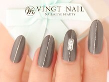 ヴァンネイル(VINGT NAIL nail&eye beauty)/指を長く細く魅せてくれる◎