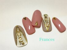 フランセス(Frances)/スタッズ×ラインテープ