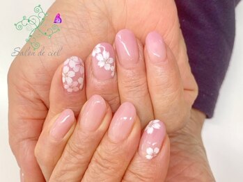 サロンドシエル(salon de ciel)/桜ネイル