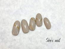 シーズネイル(She's nail)/新規お客様 オフ込み 6500円