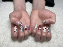 ネイルアンドアイラッシュサロン エスポアール(nail&eyelash salon espoir)/ハートネイル　90分コース