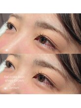 クリークボイスヘアー 東原店(CLIQUE voice hair)/color flat lash