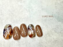 ルークネイル 恵比寿店(LUKE NAIL)/ニュアンス大理石ネイル　春夏
