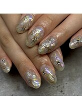 エムネイル(Ｍ)/贅沢詰め込みネイル!