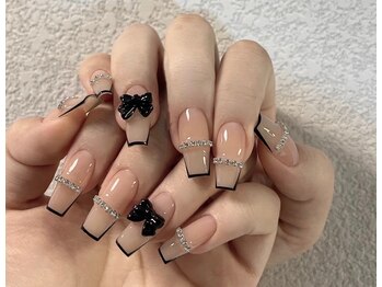 バイムーンサロン(By Moon Salon)/フレンチ+リボン