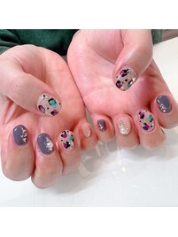 レオパードネイル☆