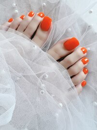 オレンジネイル