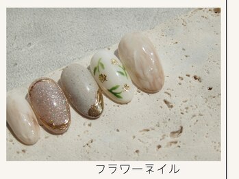 プレンティー 北千住西口店(plenty)/フラワーネイル
