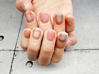 チェリー(Cherry)/【チェックネイル】