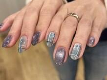 ラグ ネイル(RAG nail)/マグネット/チェックネイル