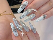ベルネイル 池袋(Belle Nail)/青いミラー