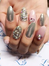ネイルアンドアイラッシュサロン レア 千葉店(Lea)/◆ミラーネイル◆