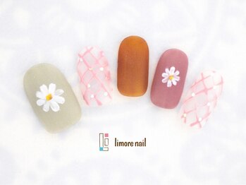 リモアネイル(limore nail)/マットフラワー☆