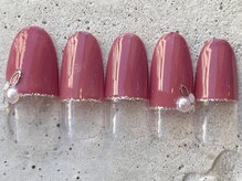 フリークネイル(FREAK Nail)/ストレートフレンチ ¥8500