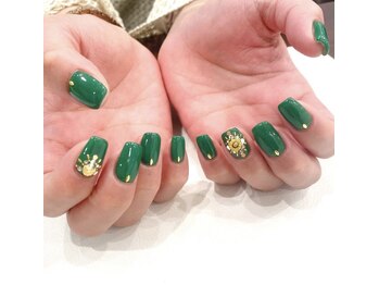 ハーティーネイル hearty nail 溝の口店/ゴージャスネイル