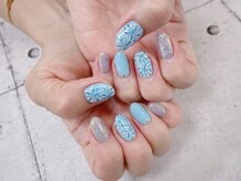 ネイル ビューティーマジック 葛西本店/花火デザインネイル