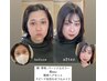 フルメイクレクチャー＋簡単ヘアセット¥6500
